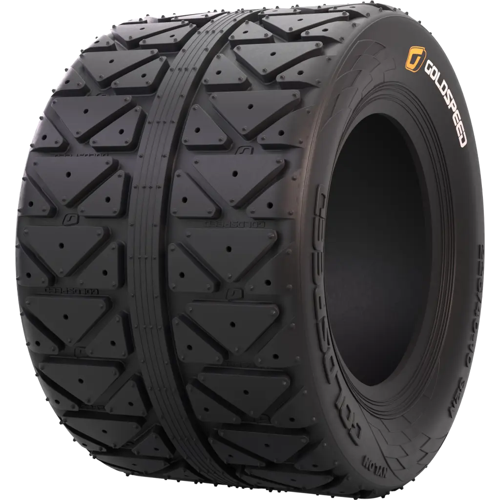 Goldspeed FIA rear tyre (yellow)