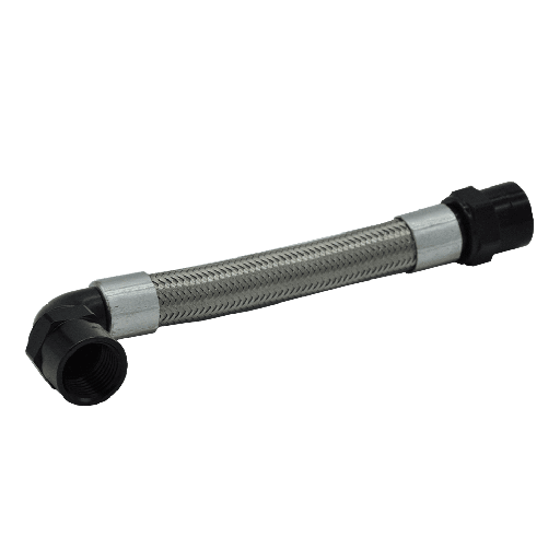 [360033] Fuel hose 8.5 cm 1 x 90° & 1 x straight connection Suzuki